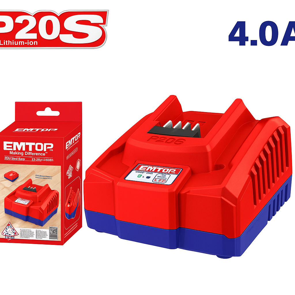 Cargador Rápido P20S 21V 4A