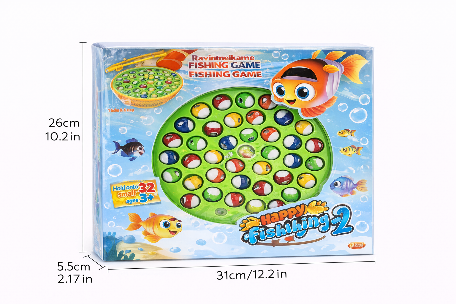 Juego de pesca musical