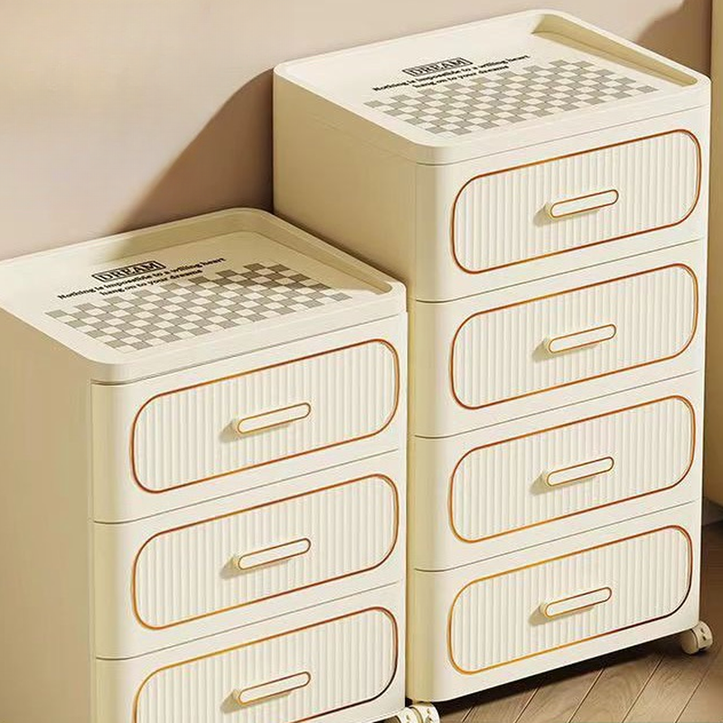 Mesita de noche de plástico