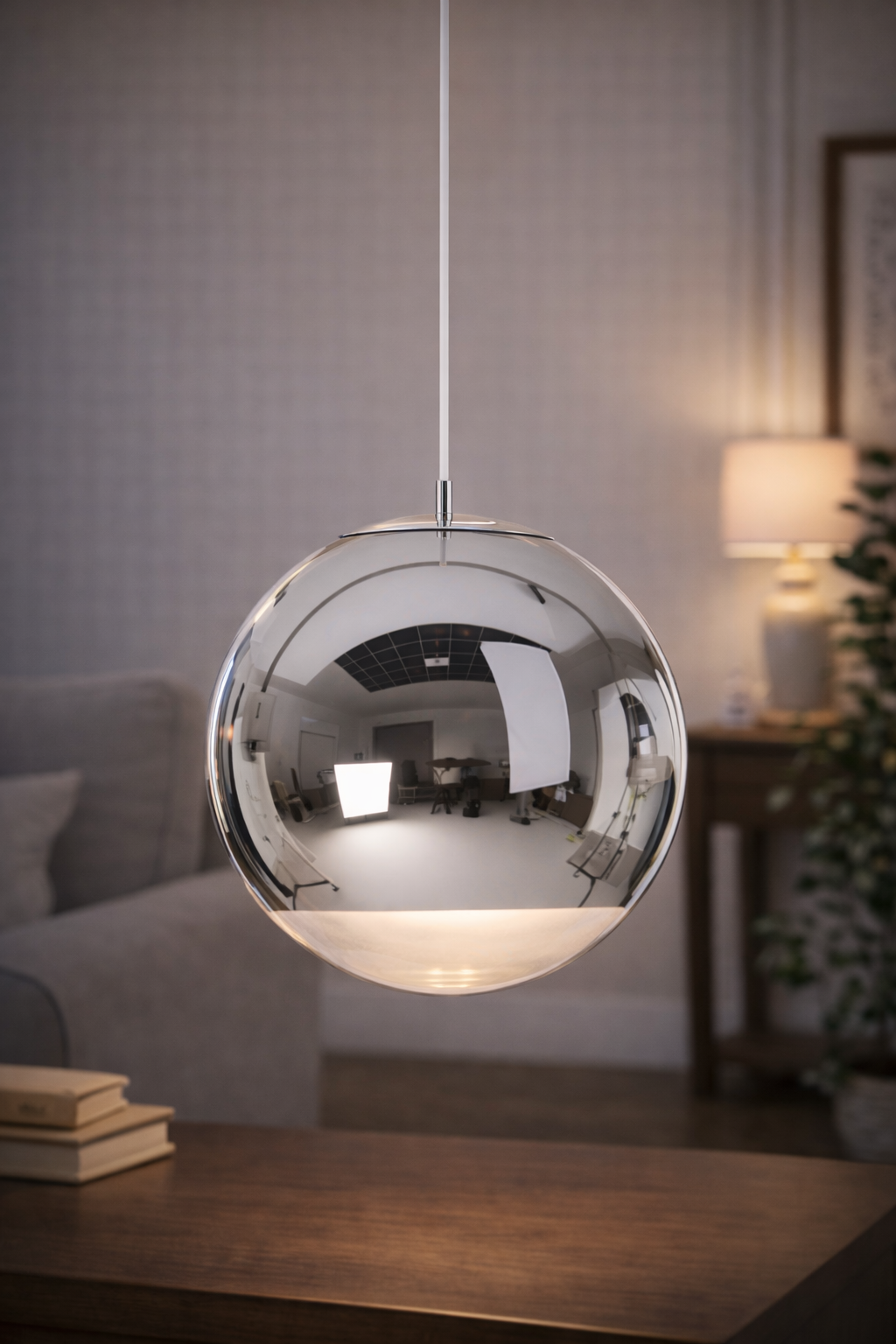 Lámpara LED de Techo Colgante- Reflejos de Modernidad