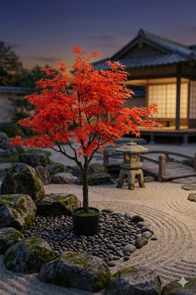 Planta Artificial con Maceta Estilo Natural Elegante