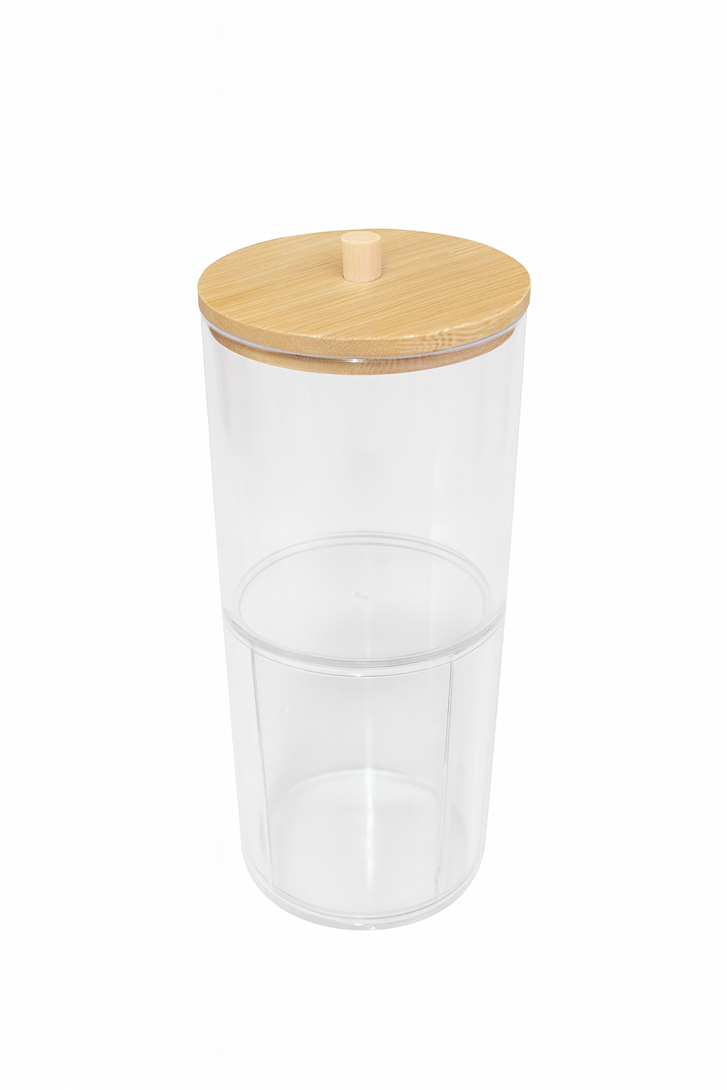 frasco de plástico con tapa