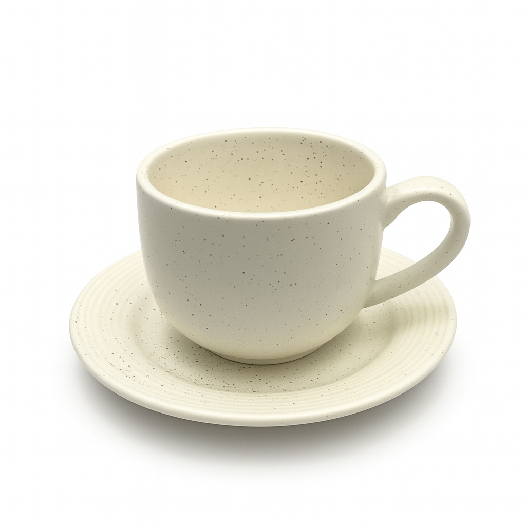 Taza y platillo 220ml Porcelana