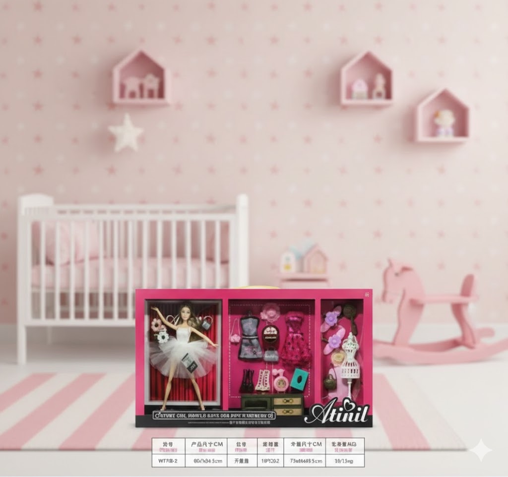 Set de Muñecas de Plástico – Variedad