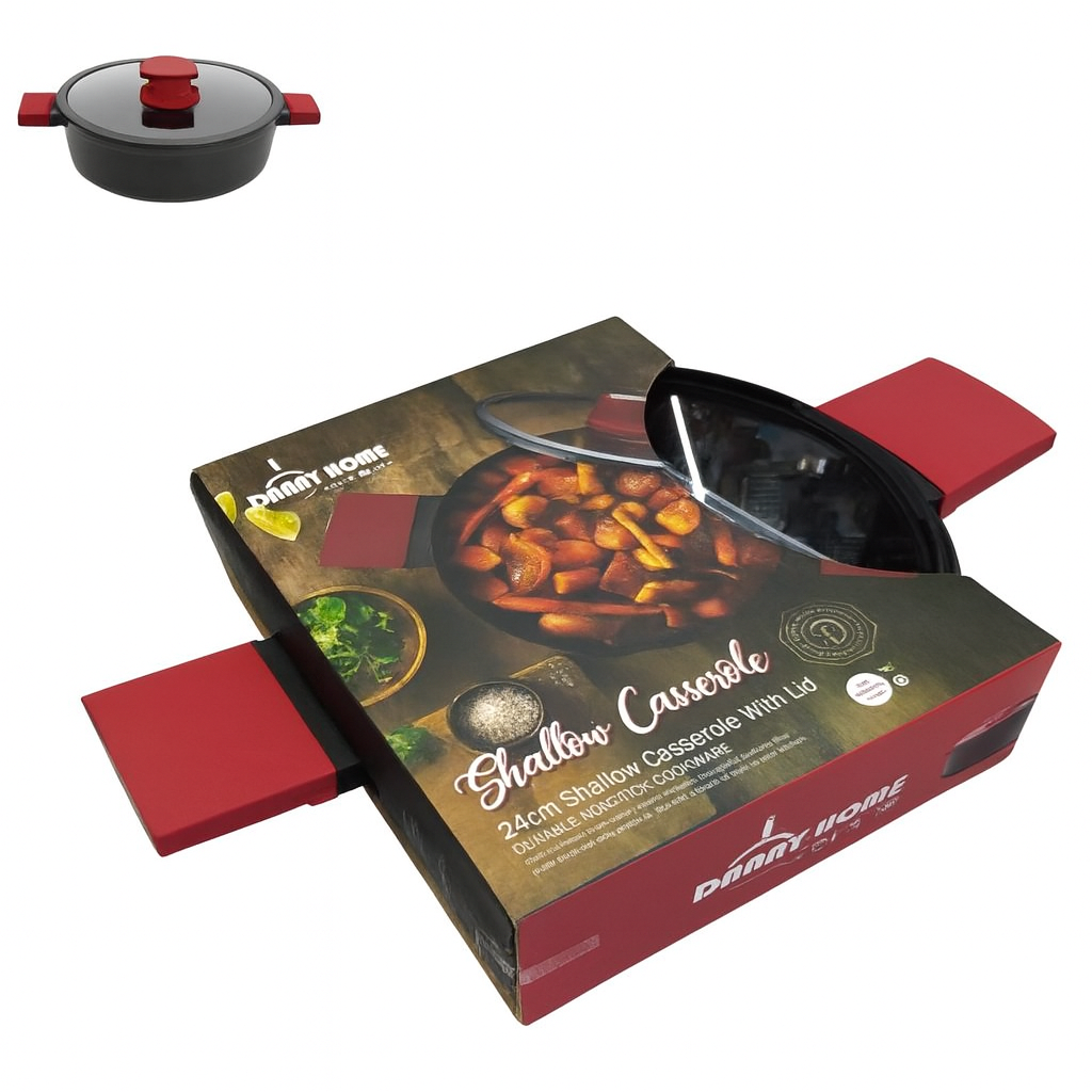 Cacerola  de Aluminio – 24x11 cm