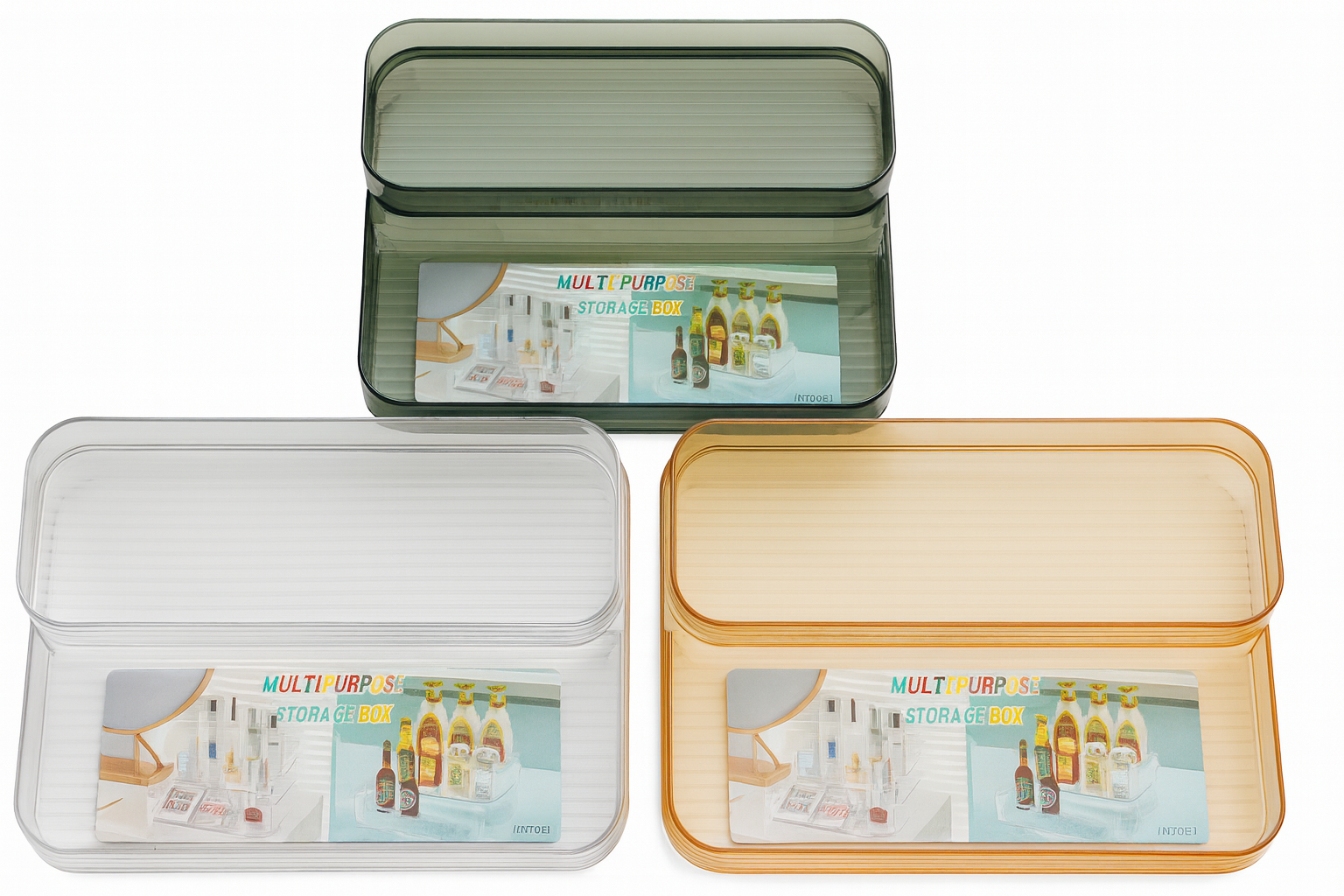 Bandeja Organizadora para Casa– Plástico Multiuso | 26 × 23.5 × 10 cm