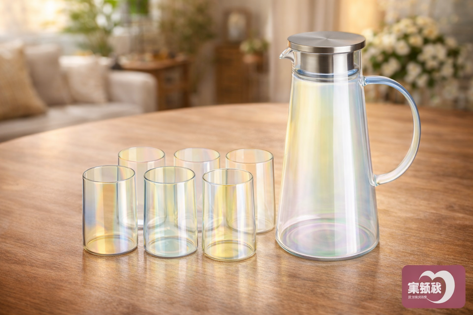 Set de jarra y vaso VI