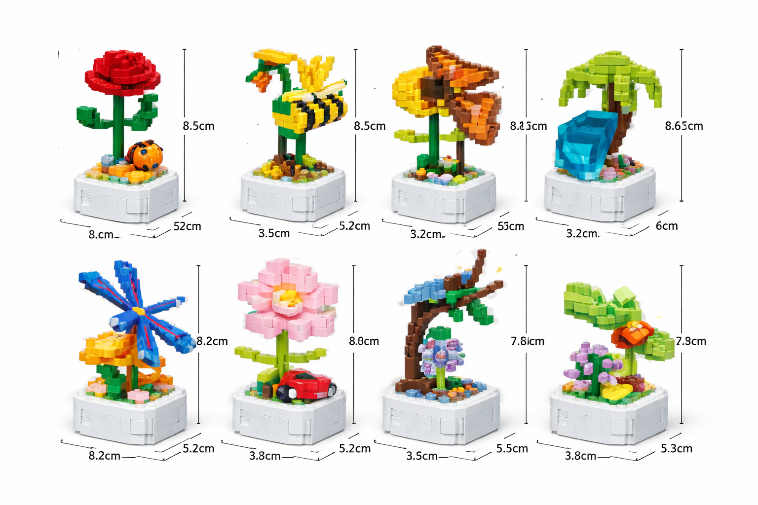 Bloques insectos