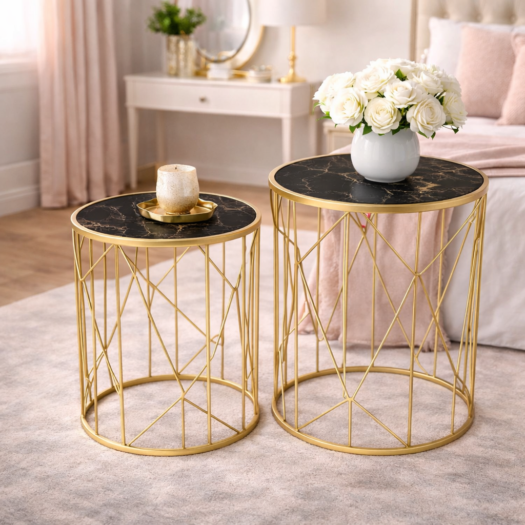 Mesa Auxiliar Redonda