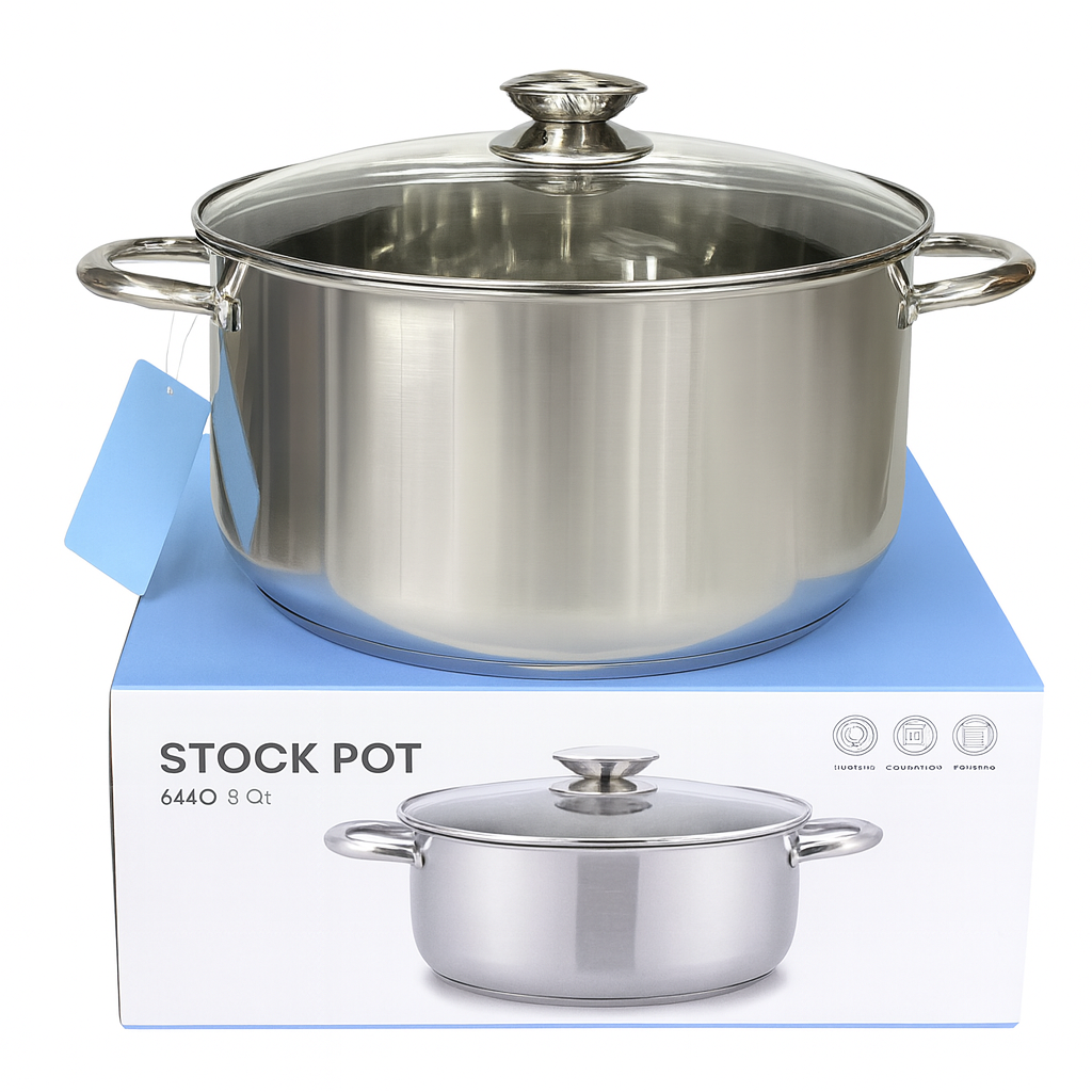 Cacerola de Acero Inoxidable – Ø24 cm