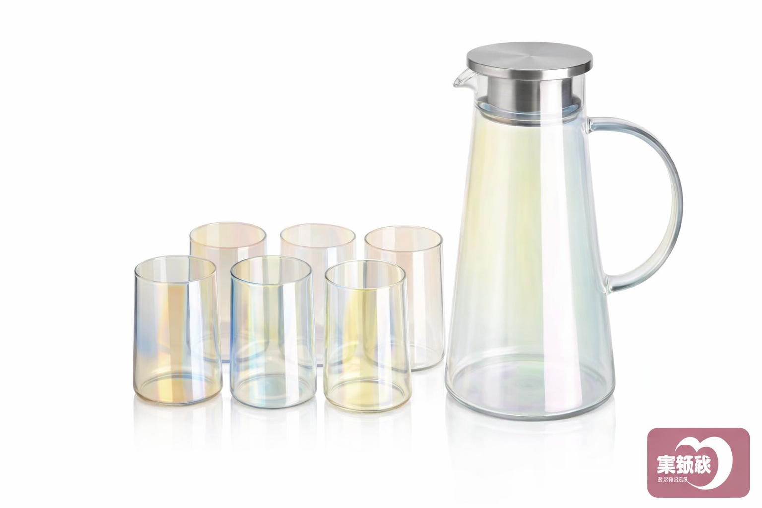 Set de jarra y vaso VI