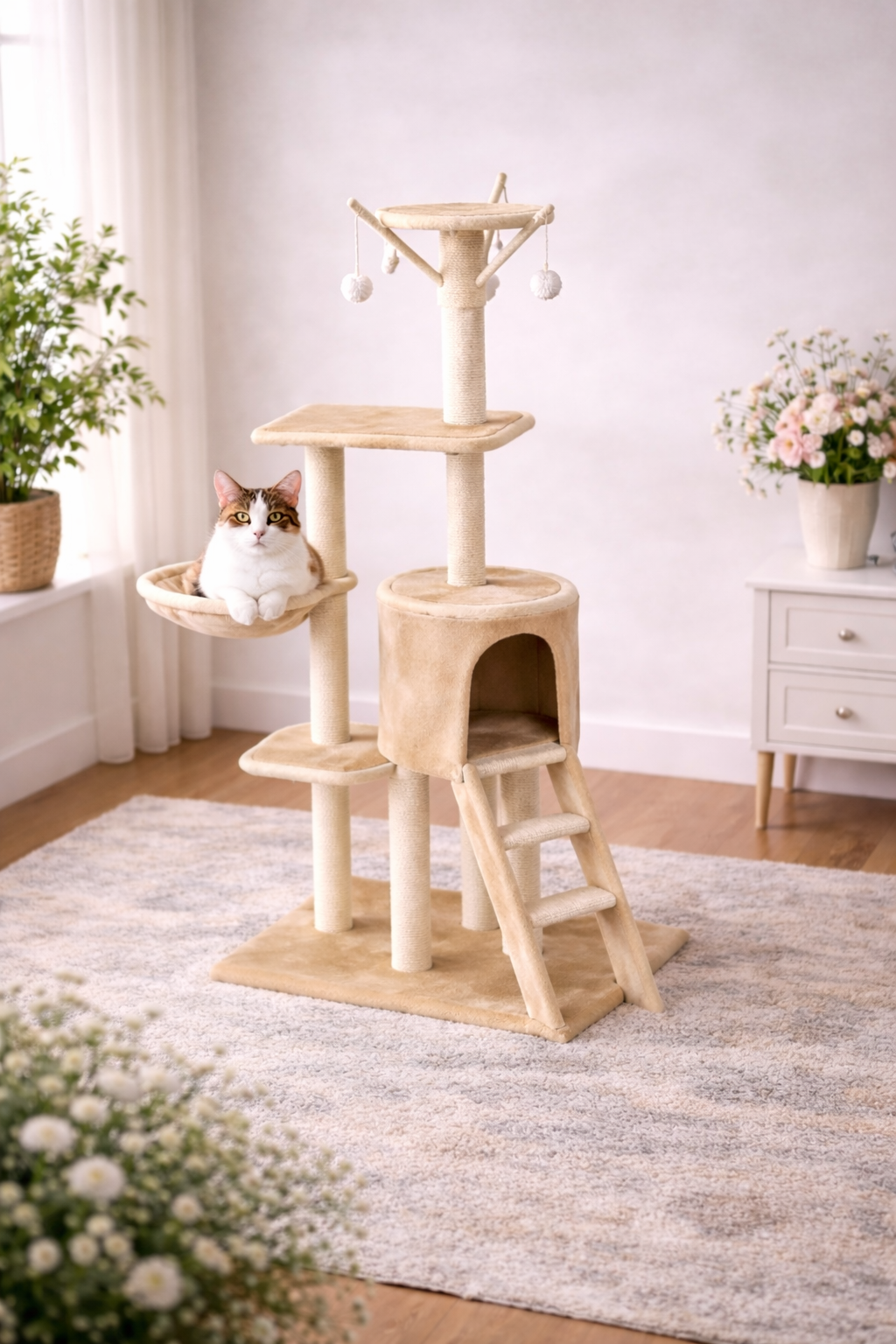 TORRE RASCADORA “CAT PLAY PALACE”