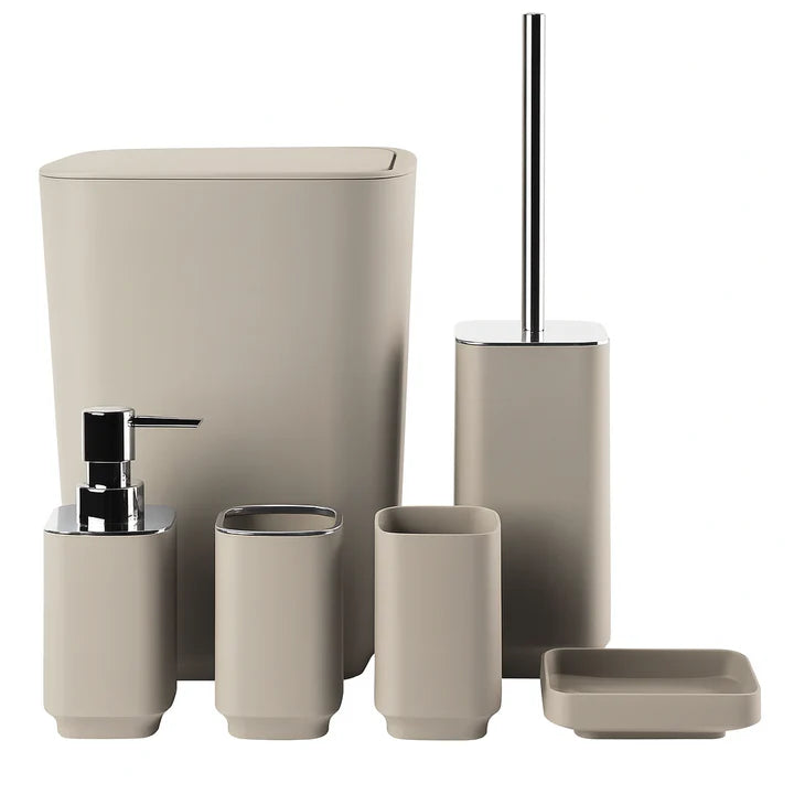 Set de Accesorios para Baño (6 Piezas) – Múltiples Colores a Elegir