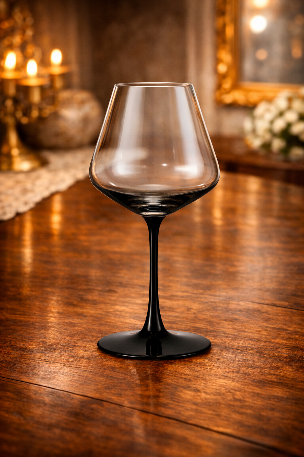 Copa de vidrio para vino