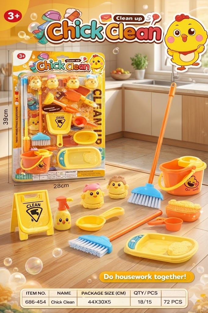 Set de Limpieza Pollito