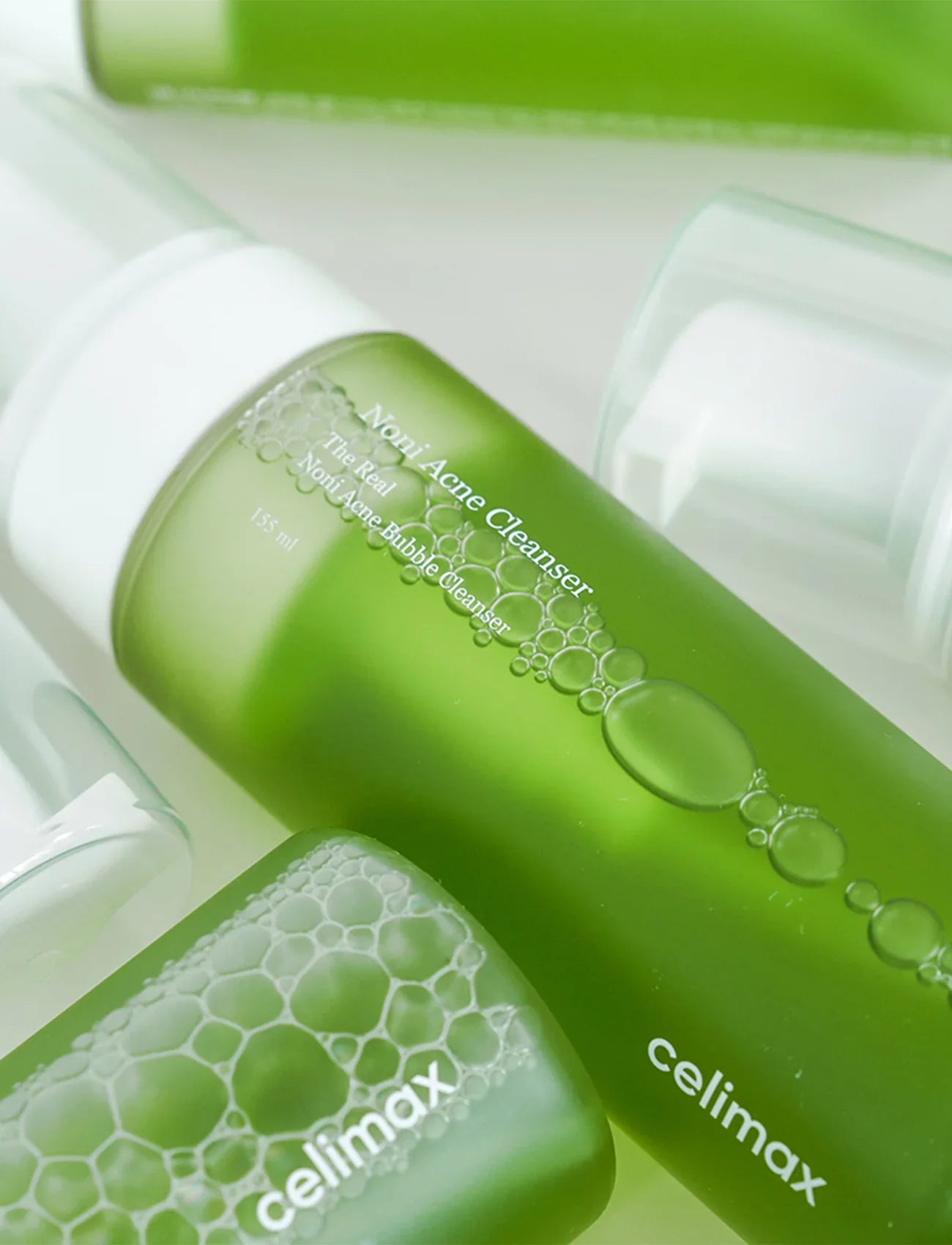[ CELIMAX ] THE REAL NONI ACNE BUBBLE CLEANSER 155ML