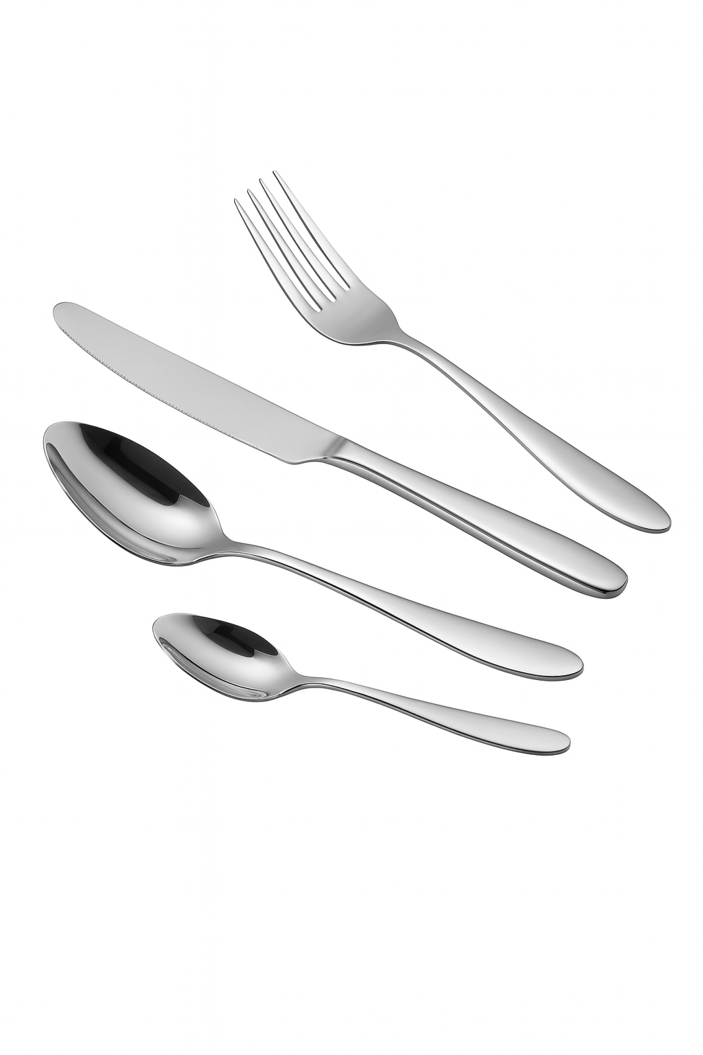 Set de cuchillo, tenedor y cuchara