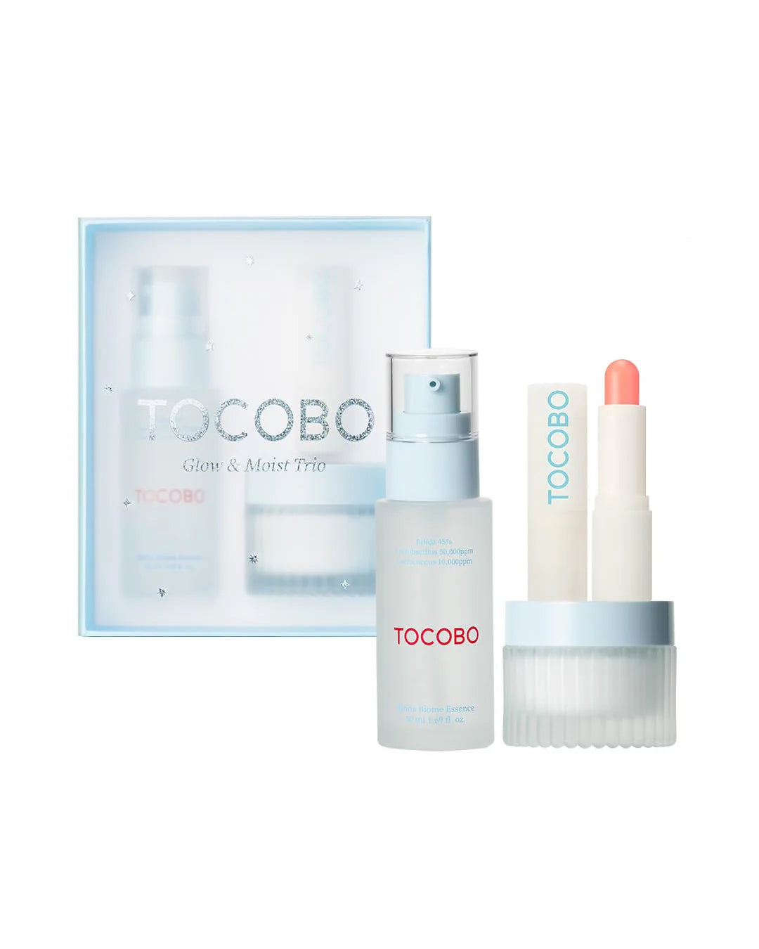 [ TOCOBO ] GLOW & MOIST TRIO SET