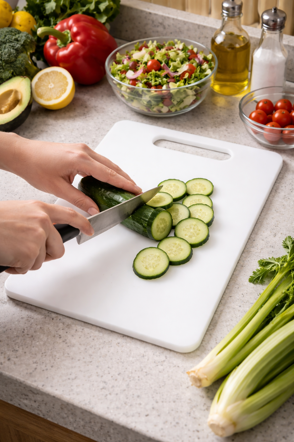 Tablas para Picar de Plástico – Resistentes, Higiénicas y Prácticas | Varios Tamaños