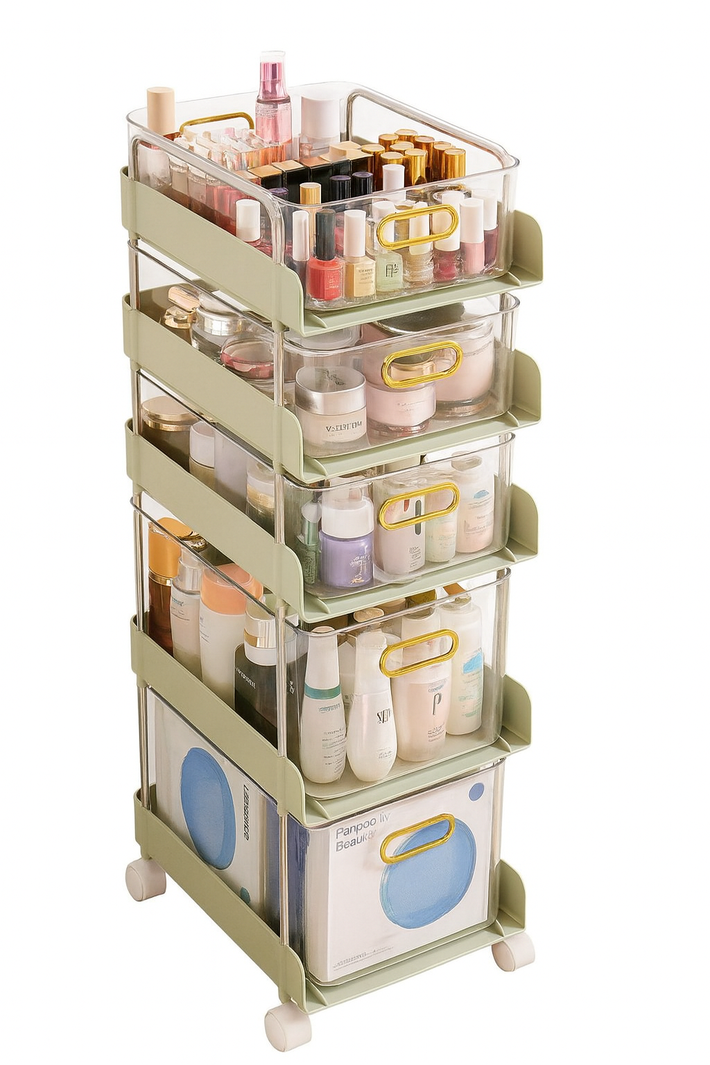 Organizador de 5 Niveles con Ruedas