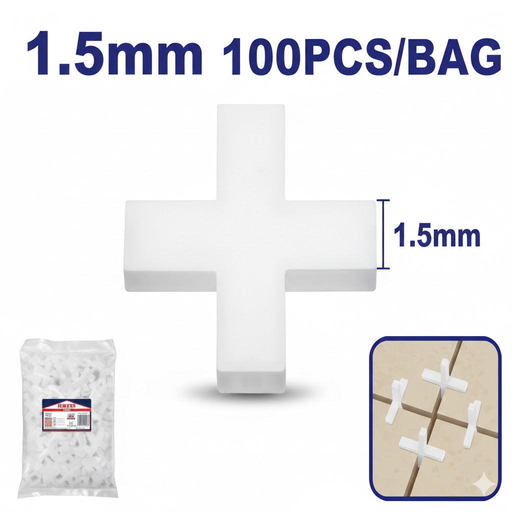 ¡Alineación Milimétrica y Acabados Profesionales! Set de 100 Espaciadores para Azulejos