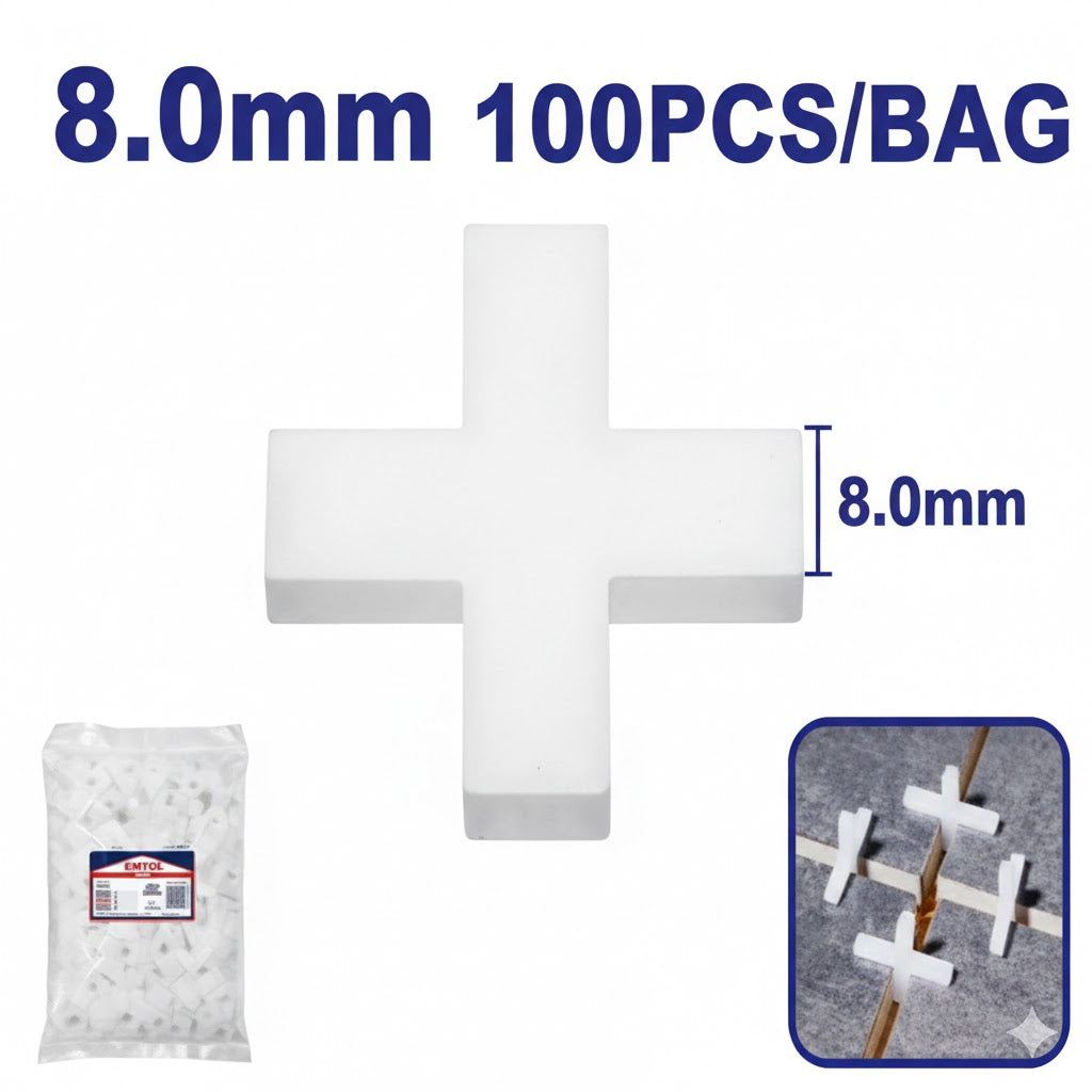 ¡Alineación Milimétrica y Acabados Profesionales! Set de 100 Espaciadores para Azulejos