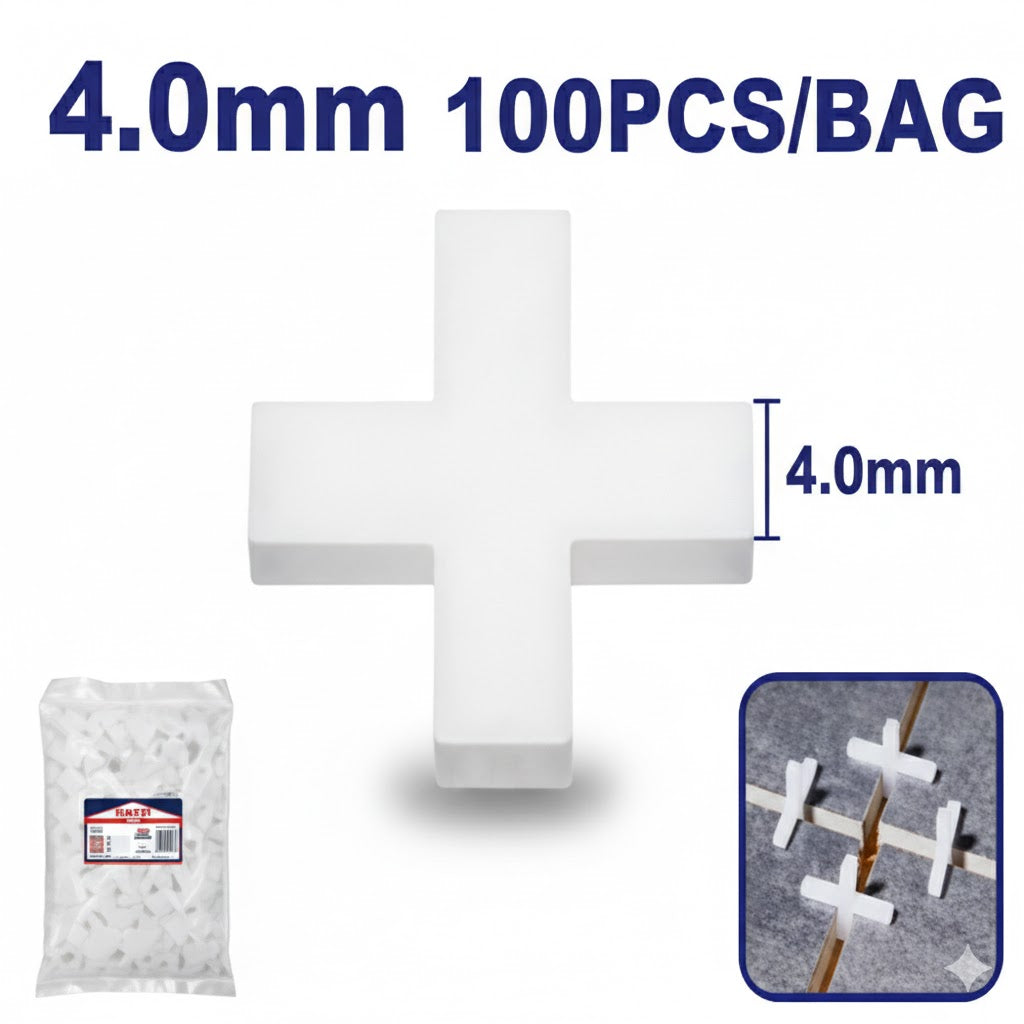 ¡Alineación Milimétrica y Acabados Profesionales! Set de 100 Espaciadores para Azulejos