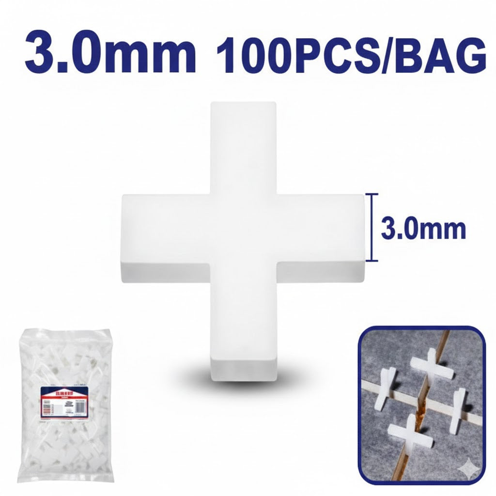 ¡Alineación Milimétrica y Acabados Profesionales! Set de 100 Espaciadores para Azulejos