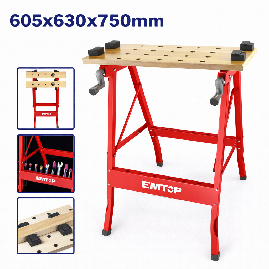 ¡Tu Taller Profesional en Cualquier Lugar! Mesa de Trabajo Plegable