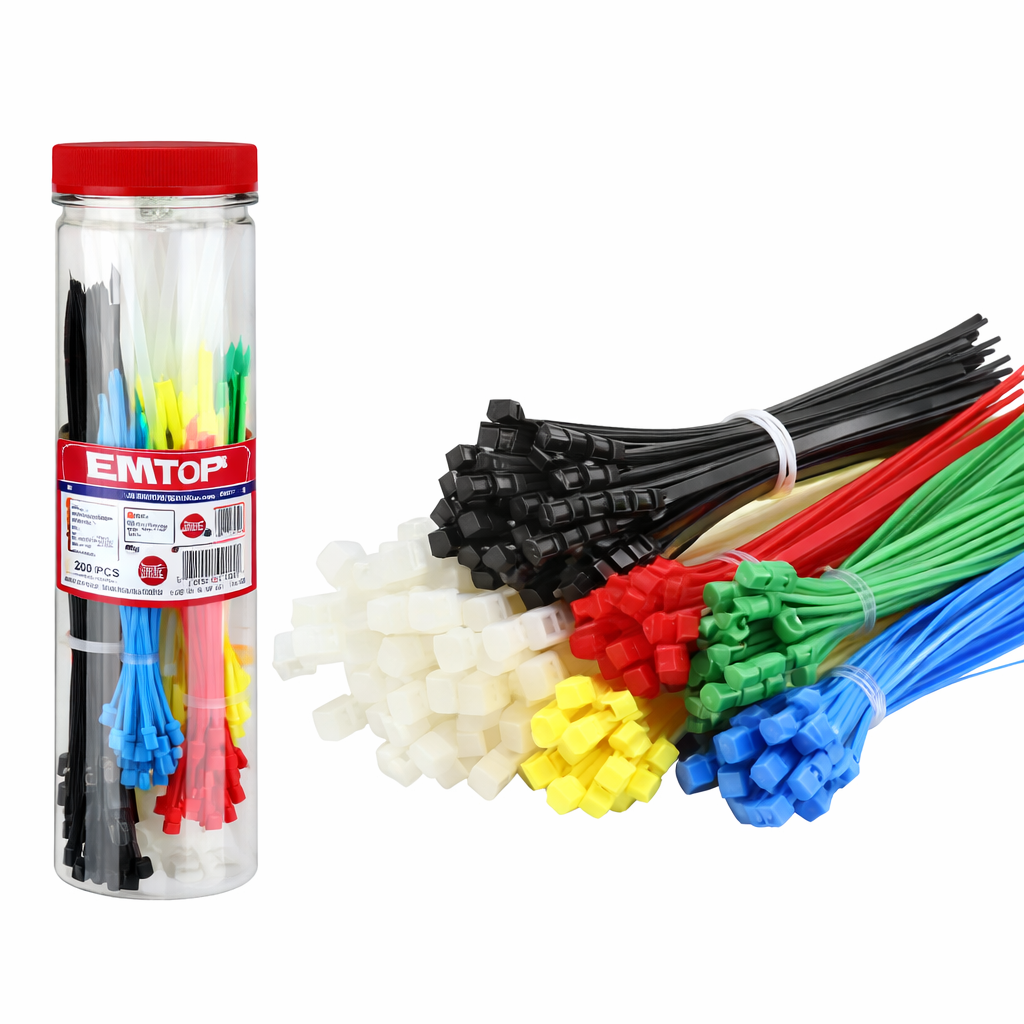 Sujeción Inquebrantable: Bridas de Nylon de Alta Resistencia