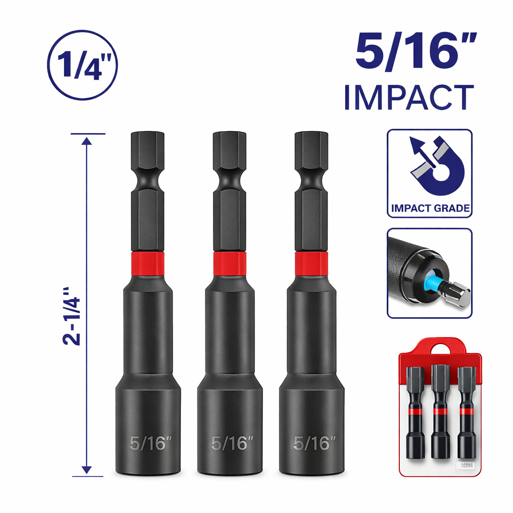 Set de Dados Magnéticos de Impacto – ¡Potencia y Sujeción Extrema!