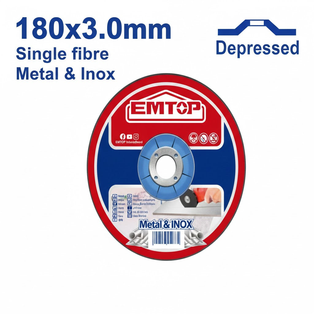 Discos de Corte para Metal EMTOP – Precisión y Rendimiento Superior