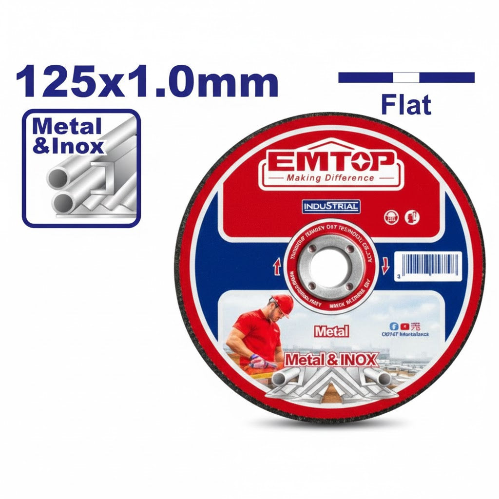 Discos de Corte Extra Finos EMTOP – Precisión Extrema y Rapidez