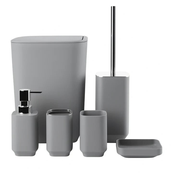 Set de Accesorios para Baño (6 Piezas) – Múltiples Colores a Elegir