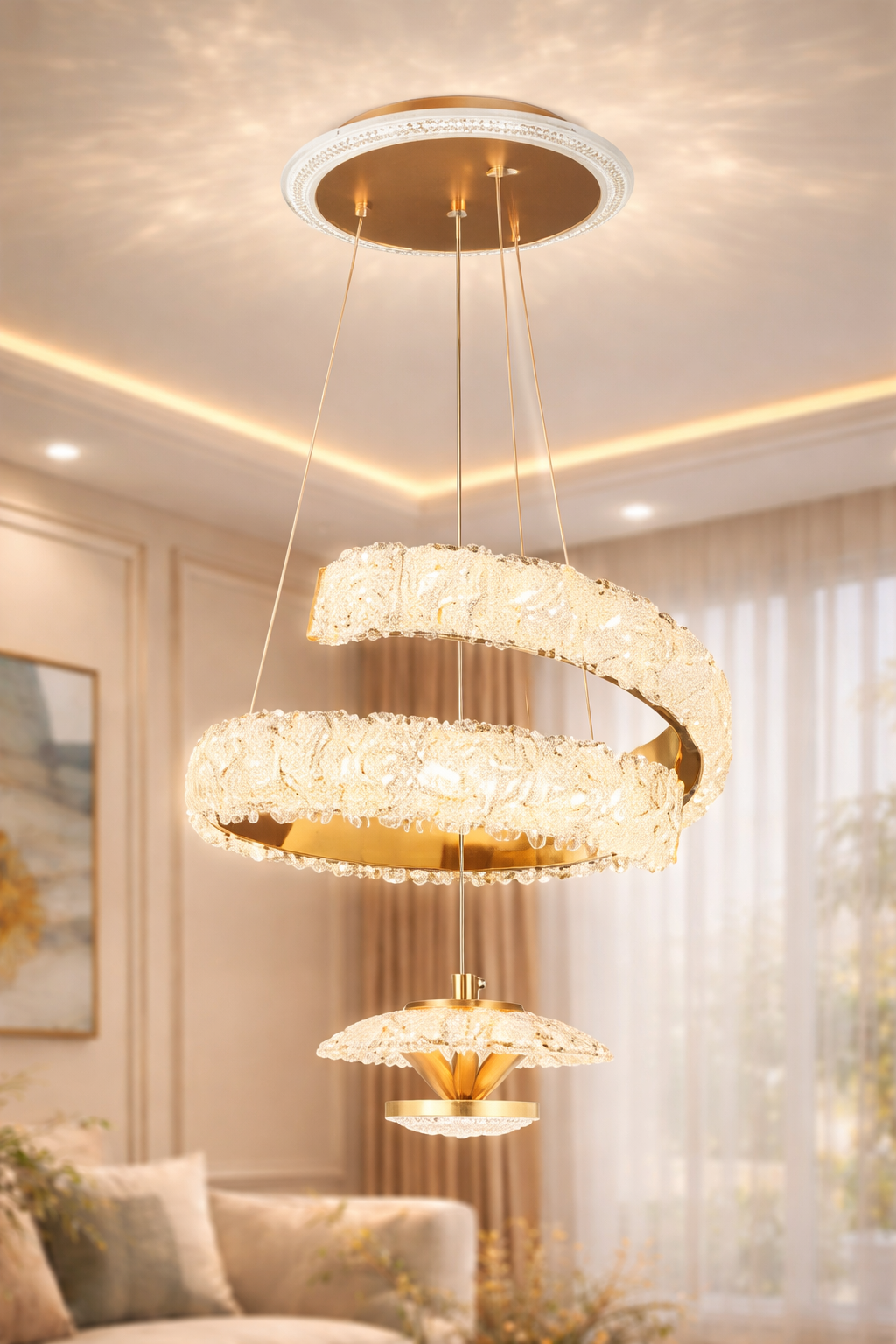 Lámpara LED Decorativa de Techo Colgante