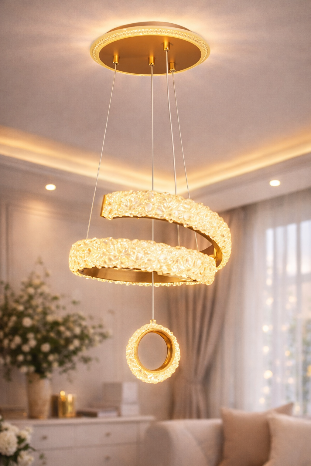 Lámpara LED Decorativa de Techo Colgante