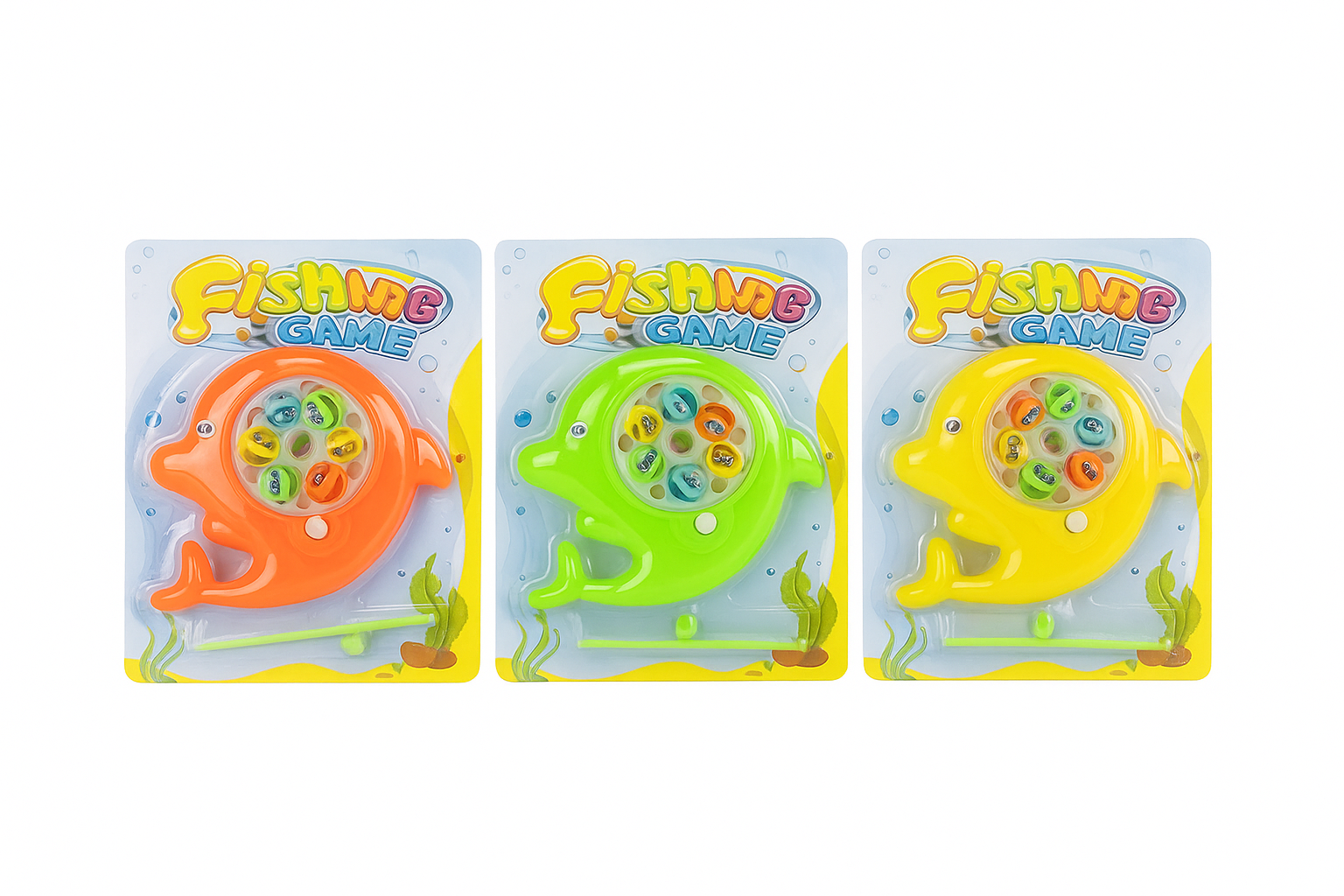 Juguete de pesca para niños, set de plástico educativo y divertido