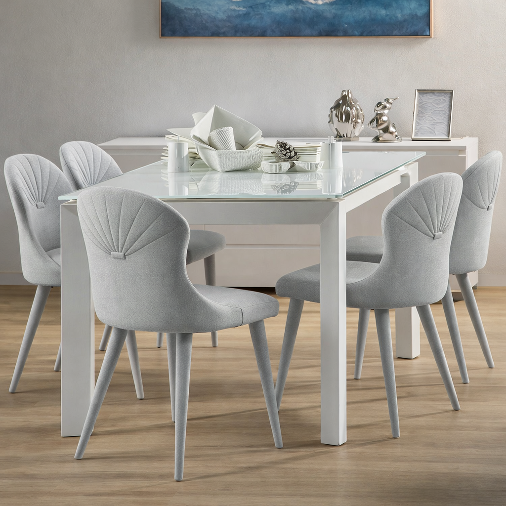 SILLA  – Cuero Sintético + Metal | Moderna, Elegante y Súper Resistente