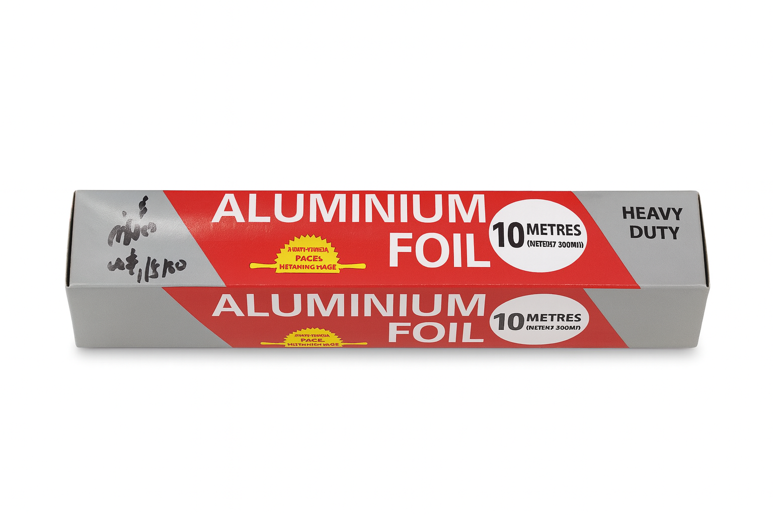 Rollo de papel aluminio para cocina
