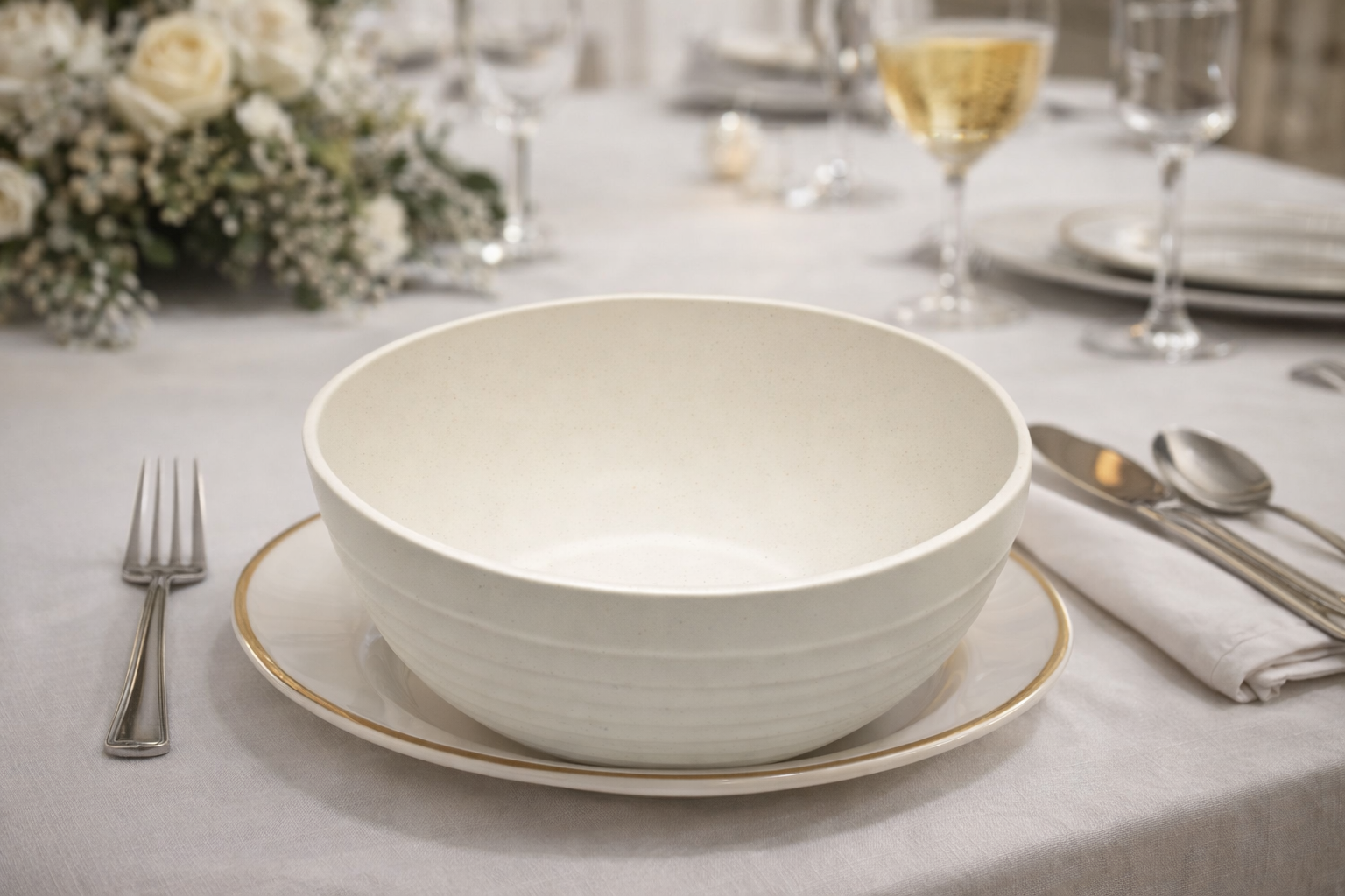 Bol de ensalada 8'' Porcelana