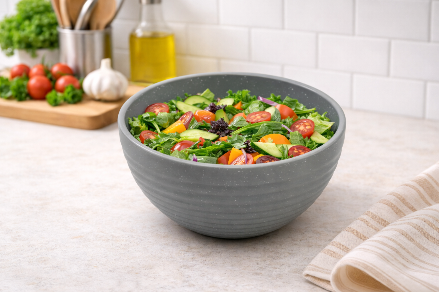 Bol para ensalada 8'' 20x9.5cm Porcelana