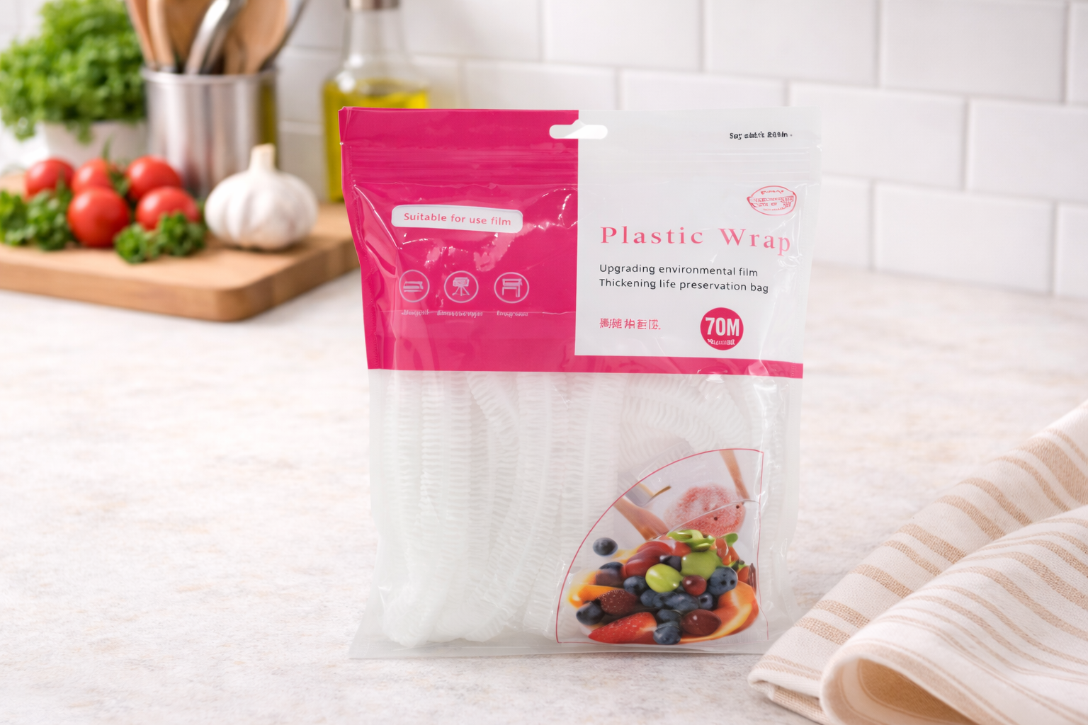 Bolsa para conservación de alimentos