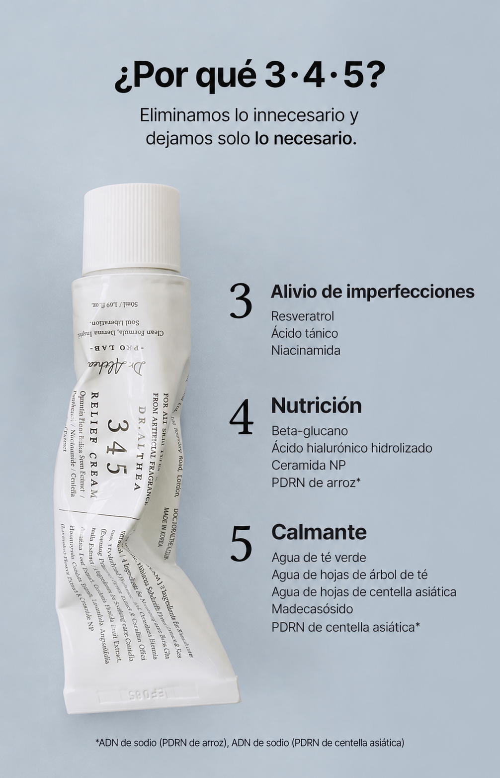 [ DR. ALTHEA ] 🌿 345NA Relief Cream – 50 ml