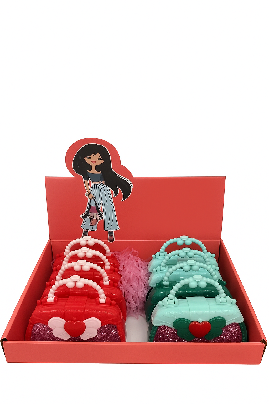 Juguete en forma de cartera para niñas