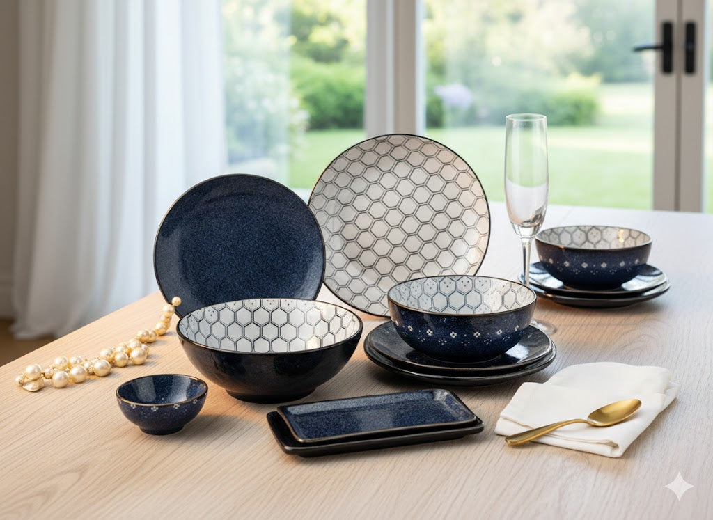 1 Juego de platos y bowls