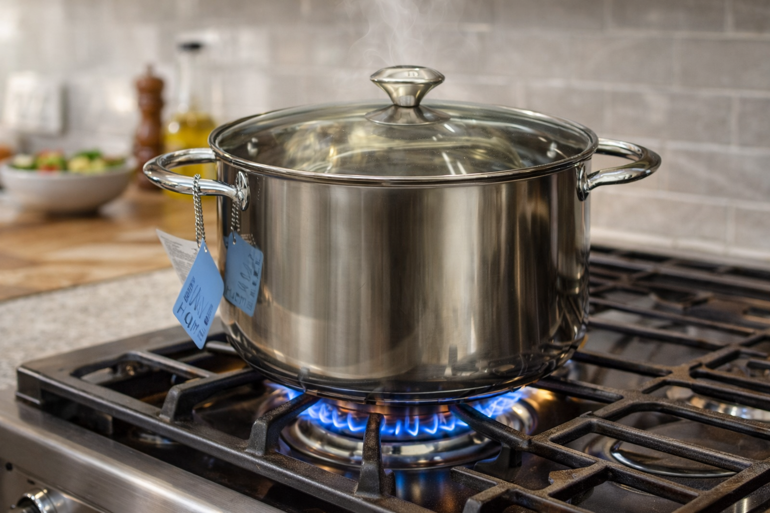 Cacerola de Acero Inoxidable – Ø24 cm