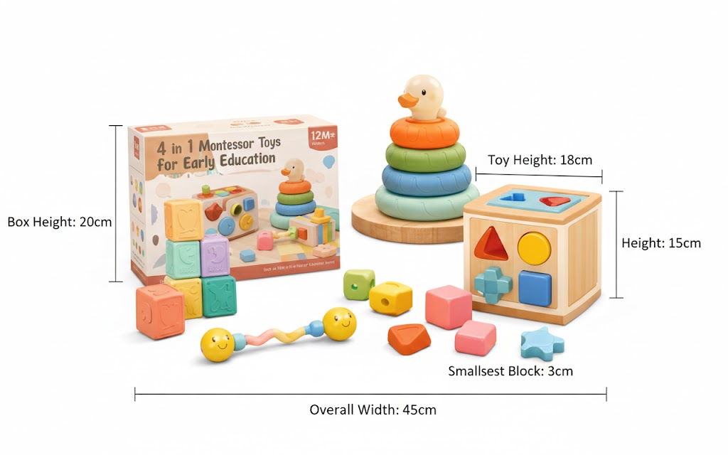 Juego de goma educativa