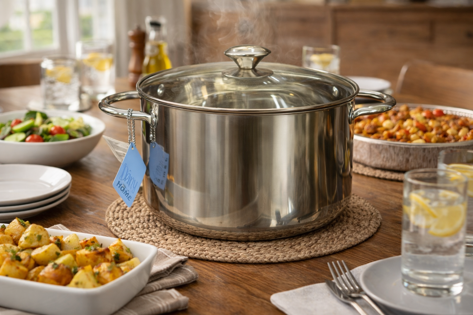 Cacerola de Acero Inoxidable – Ø24 cm