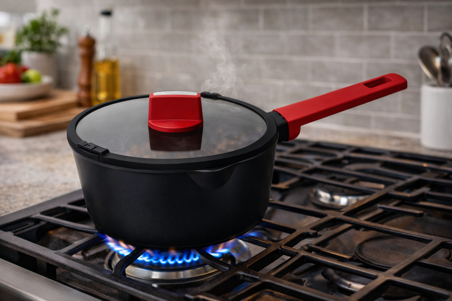 Cacerola de Aluminio – 16x7.5 cm