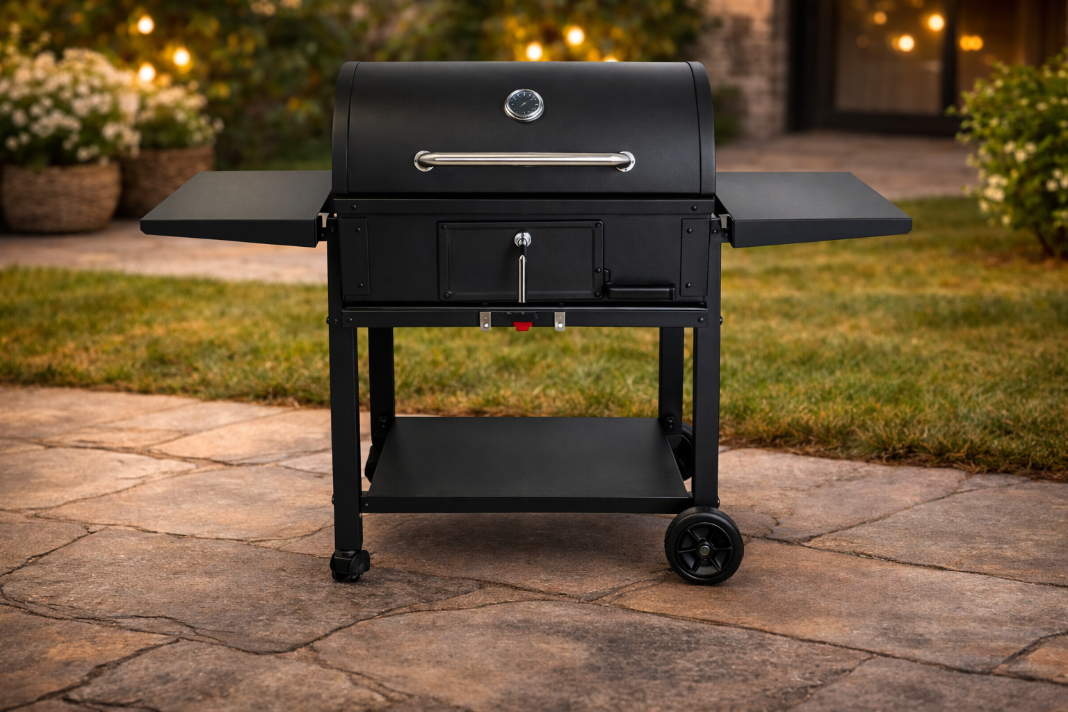 Churrasquera de metal a carbOn